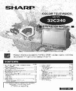 Sharp CRT Television 32C240-page_pdf